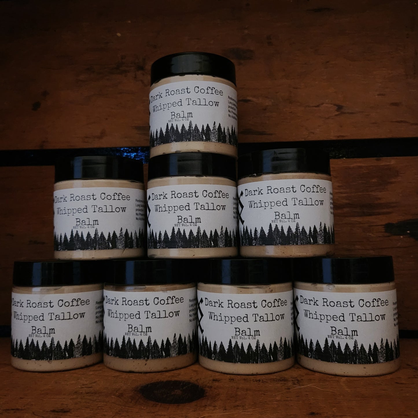 Dark Roast Coffee-Infused Whipped Beef Tallow