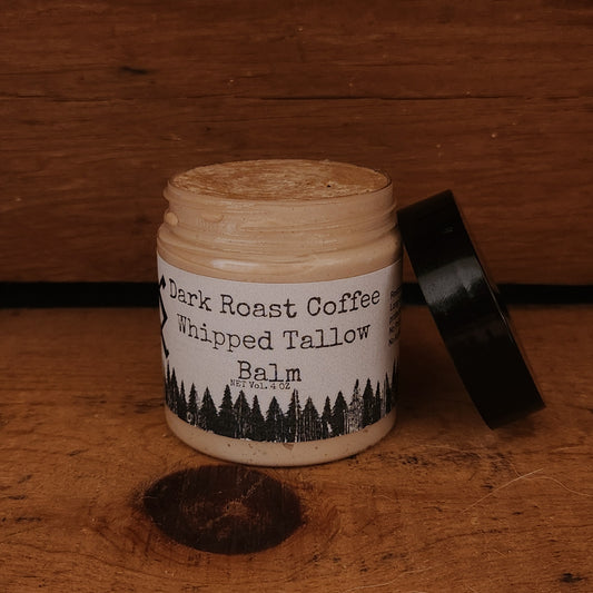 Dark Roast Coffee-Infused Whipped Beef Tallow